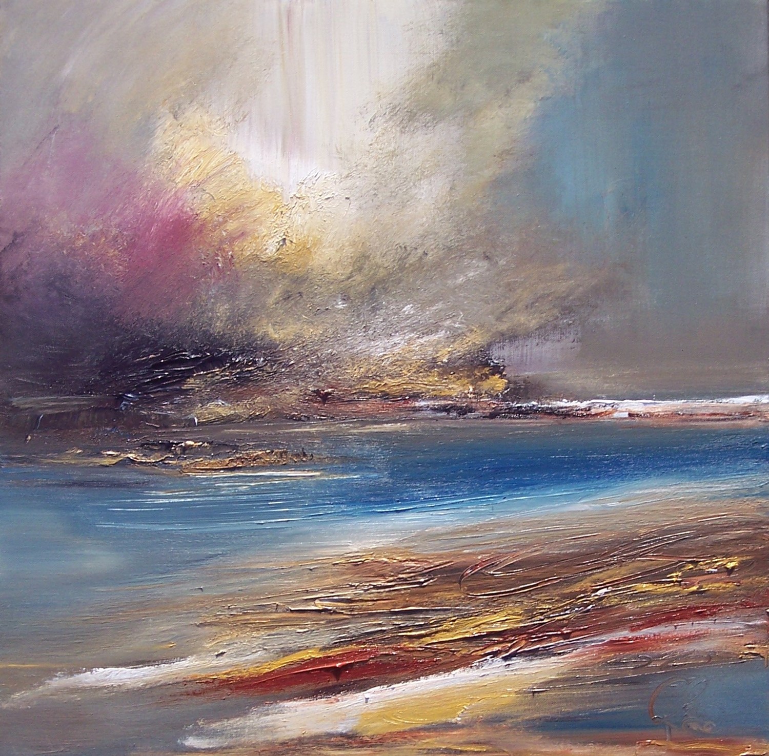 'Cloud Rising' by artist Rosanne Barr